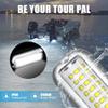 BASIKER BS1 Marine LED Boat Light (2x1200LM 27LED), 10-36V, 316 Stainless Steel, IP68, Air or Underwater, Surface Mount Designed for Cruise Ships, Yachts, Boats, Sailboat, Pontoon, Transom (White) view 3