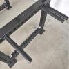 Storage Attachment Power Squat Rack Holder Hooks, Barbell Stand Holder Bar Weight Plates, Multi-Function Power Cage Rack Attachments Dip Bars Attachments Barbell Rack Holders Dip Grip Handles view 3