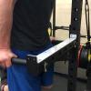 Storage Attachment Power Squat Rack Holder Hooks, Barbell Stand Holder Bar Weight Plates, Multi-Function Power Cage Rack Attachments Dip Bars Attachments Barbell Rack Holders Dip Grip Handles view 4