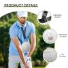 FINGER TEN Golf Smart Ball Training Aid Impact Inflatable Balls with Air Pump Adjustable Lanyard Assist Teaching Posture Correction Trainer Aids for Men Women Beginner Golfer (Gray) view 2
