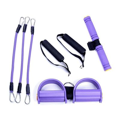 XIXIDIAN Fitness Chest Expander,Multifunctional Detachable Home Fitness Rally Exercise Chest Expander for Men and Women for Home Gym Muscle Training Exerciser