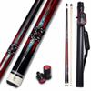 Collapsar CXL100 Pool Cue with 1X1 Hard Case,Low Deflection Shaft 13mm Black Tip Billiard Ques Sticks,58" 2-Pieces 20 oz Professional Pool Stick Set view 1