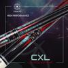 Collapsar CXL100 Pool Cue with 1X1 Hard Case,Low Deflection Shaft 13mm Black Tip Billiard Ques Sticks,58" 2-Pieces 20 oz Professional Pool Stick Set view 2
