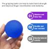 3 Multiple Resistance Stress Relief Gel Balls for Hand Finger Wrist Exercise Muscles Arthritis Training Grip Exerciser Strengthening, Hand Grip Strength Train Ball for Adults view 4