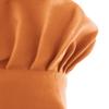 TopTie Custom Print Chef Hat for Kids & Adults, Cotton Elastic Adjustable Kitchen Cooking Baking Hat-Orange-M view 4