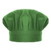 TopTie Chef Hat for Kid & Adult, Cotton Elastic Adjustable Kitchen Cooking Baking Hat-Kelly Green-M view 1