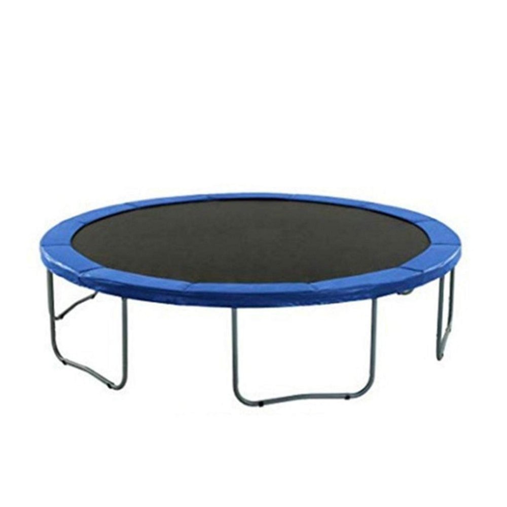 Naysku Trampoline Replacement Safety Pad, Trampoline Edge Spring UV Resistant Edge Protector Safety Mat, Tear-Resistant Round Trampoline Replacement Safety Pad with Fence