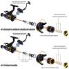 ZYHYD Full Metal Spinning Wheel, 23kg Pulling Force Reel, 13+1BB Lure Long-Range Fishing Reel, Left and Right Hand Interchangeable Sea Fishing Reel, Fishing Gear, 3000-8000 ZYHYD (Size : KV8000) view 3