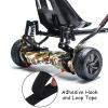 Aodaer 8 Pack Adjustable Hoverboard Straps Replacement Straps and Strap Protector Hook and Loop Kart Accessories Seat Attachment Straps Fastening Hoverboard Cable for Kart Balance Scooter view 4