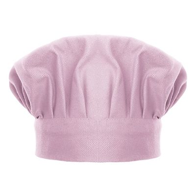 TopTie Chef Hat for Kid & Adult, Cotton Elastic Adjustable Kitchen Cooking Baking Hat-Light Pink-S