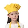 TopTie Chef Hat for Kid & Adult, Cotton Elastic Adjustable Kitchen Cooking Baking Hat-Yellow-M view 2