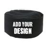 TopTie Custom Print Mesh Top Chef Hat, Sushi Restaurant Work Cap, Kitchen Cooking Food Service Waiter Skull Cap-Black
