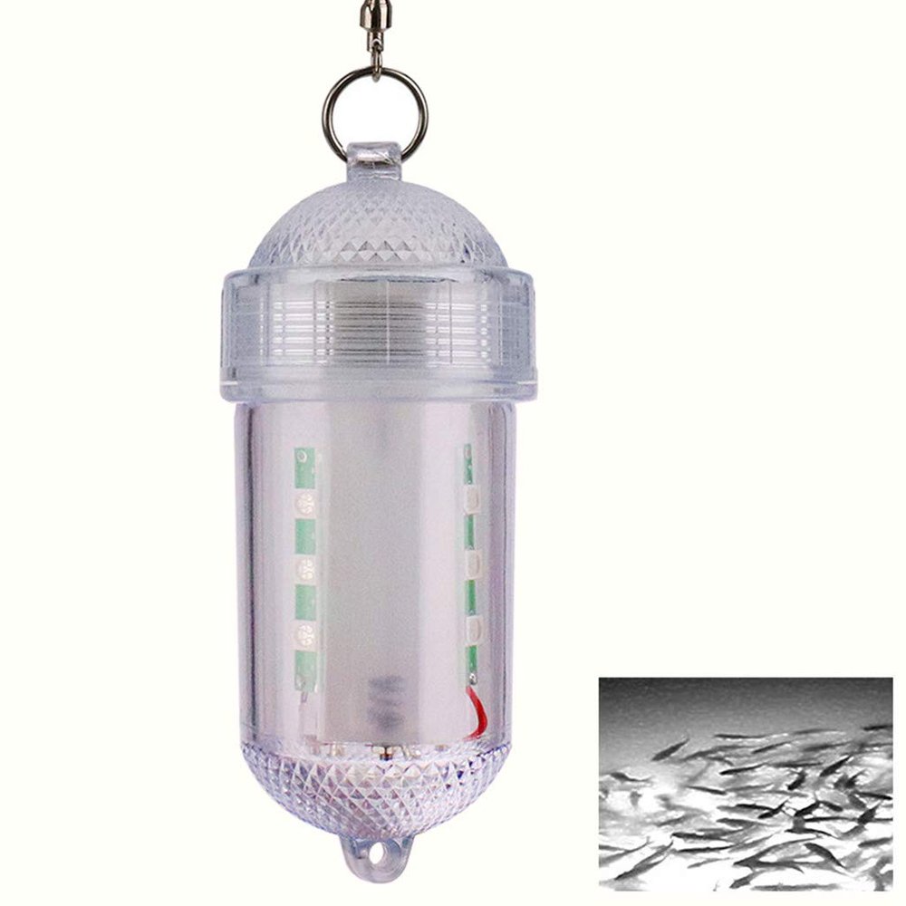 Sterose 12 LED Night Fishing Light Fish Gathering Underwater Attracting Fish Lamp Waterproof Lure Light