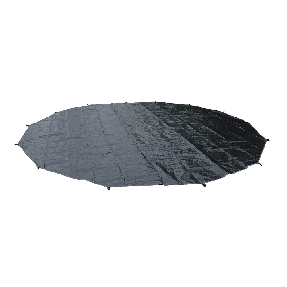 UNISTRENGH Outdoor Ultralight Waterproof Tent Footprint Picnic Round Mat Portable Tarps for 3M 4M 5M 6M Bell Tent Ground Camping, Glamping Yurt Anti-Dirty Mat (for 4M Tent)
