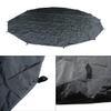 UNISTRENGH Outdoor Ultralight Waterproof Tent Footprint Picnic Round Mat Portable Tarps for 3M 4M 5M 6M Bell Tent Ground Camping, Glamping Yurt Anti-Dirty Mat (for 4M Tent) view 2