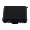 Cyrank Waterproof Fishing Tackle Box,Tackle Boxes Lure Storage Containers with 26 Individual Compartments for Fishing Black view 1