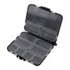 Cyrank Waterproof Fishing Tackle Box,Tackle Boxes Lure Storage Containers with 26 Individual Compartments for Fishing Black view 3