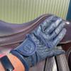 eGlove eQUEST GripPro Leather Touchscreen Horse Riding Gloves (Navy Blue, XX-Large) view 4