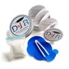 DJR KIT-in-A-TIN - Repair Patches and Goose Down Top-Up for Down Jackets and Sleeping Bags (Royal Blue) view 1