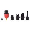 Pump Adaptor Air Valve Adapter for Outdoor Canoe Kayak Surfing Tackle Surf Paddle Board Dinghy Canoe Inflatable Boat (red) view 1