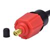 Pump Adaptor Air Valve Adapter for Outdoor Canoe Kayak Surfing Tackle Surf Paddle Board Dinghy Canoe Inflatable Boat (red) view 4
