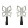 KCNC Knife Titanium Spindle Road Platform Pedals, Silver, KPED01-TI-S, SK2294 view 1