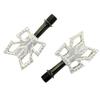 KCNC Knife Titanium Spindle Road Platform Pedals, Silver, KPED01-TI-S, SK2294 view 2