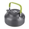 Portable Hiking Picnic Teapot Coffee Pot, 800ML Camping Kettle Outdoor Tea Kettle Lightweight Water Kettle with Silicon Handle view 2