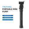 Opla3ofx Mini Bike Pump, Bike Pump Portable Frame Pump, Bicycle Tire Pump for Road and Mountain Bikes A view 3
