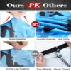 Hicarer 9 Pairs Unisex UV Protection Arm Sleeves Long Cooling Ice Silk Arm Cover Sleeves for Sun Protection - Running, Cycling, Driving, Outdoor Sports Camouflage Colors view 2
