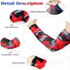 Hicarer 9 Pairs Unisex UV Protection Arm Sleeves Long Cooling Ice Silk Arm Cover Sleeves for Sun Protection - Running, Cycling, Driving, Outdoor Sports Camouflage Colors view 4