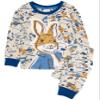 Peter Rabbit Pajamas Baby Kids | Soft T-Shirt & Trousers Pjs Set | Clothing Merchandise 3-4 Years Blue view 1