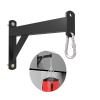ZHANGQINGXIU Punch Bag Bracket Wall Mount Heavy Duty Boxing Bag Hanger Sandbag Hanger Fitness Equipment for MMA Training Home Gym Excersice, 4 Sizes (Color : Black, Size : 20cm) view 1