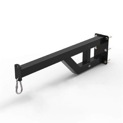 ZHANGQINGXIU Boxing Bag Wall Mount Bracket Heavy Duty Punch Bag Hanger Wall Tube Rack Maximum Load-Bearing 400kg for MMA Training Boxing 3 Sizes (Color : Black, Size : 60cm)