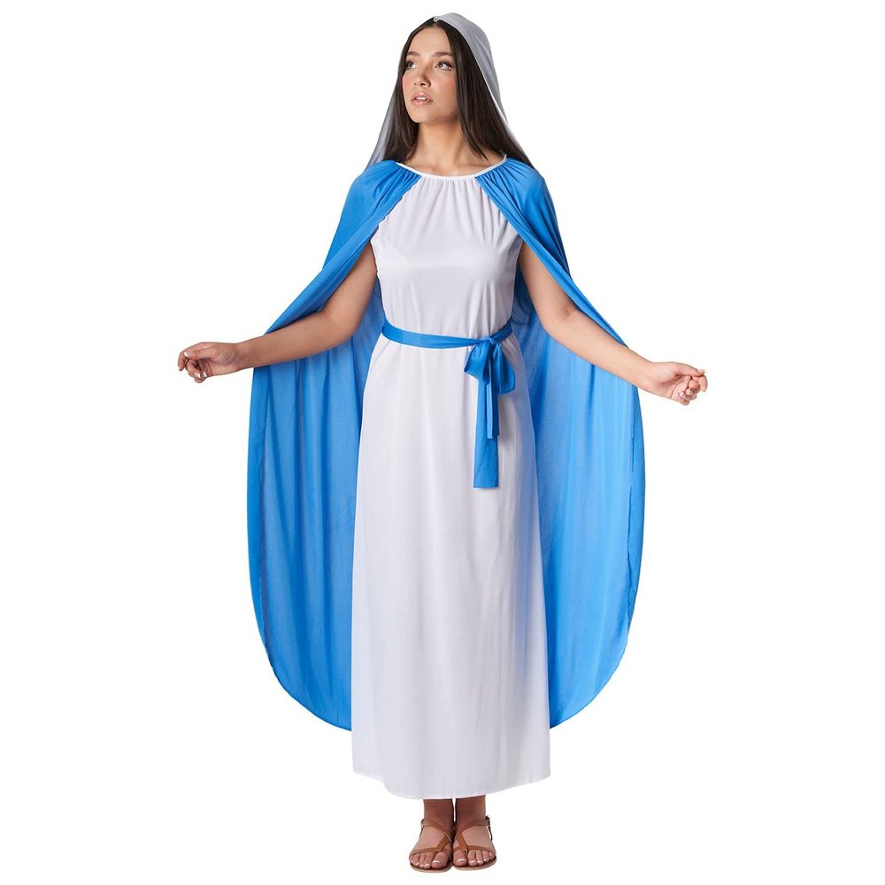 Morph Virgin Mary, Mary Costume For Women, Nativity Costumes, Biblical Costumes Woman, Christmas Costume For Women, X-Large