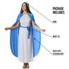 Morph Virgin Mary, Mary Costume For Women, Nativity Costumes, Biblical Costumes Woman, Christmas Costume For Women, X-Large view 3