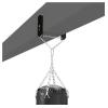 ZHANGQINGXIU Crossbeam H-Shaped Sandbag Hanger Boxing Sandbag Suspension Bracket Adjustable Width Chain Hook (Color : Black, Size : 30cm) view 1