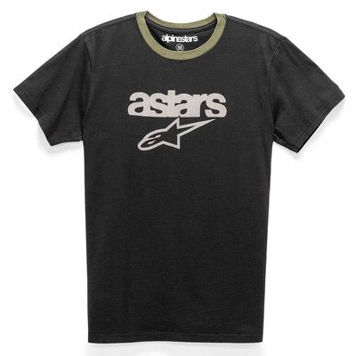 ALPINESTARS Men's Match Premium TEE, Black/Military, 2XL