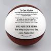 Personalized Mothers Day Basketball Gift from Son Daughter or Kids - Birthday Gift for Mom from Son Daughter or Kids - Basketball Mom Present view 1