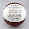 Personalized Mothers Day Basketball Gift from Son Daughter or Kids - Birthday Gift for Mom from Son Daughter or Kids - Basketball Mom Present view 3
