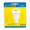 18031 0.63 in. Thru Hull Connector White - Plastic view 1