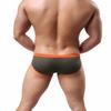 B39 Breathable Mesh Pouch Briefs Low-rise Men's Stretch Underpants (Purple / Green, m) view 4