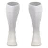 Just 4 Kicks Kid's Soccer Socks, Youth Solid Colors Soccer Socks (White) view 4