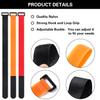 SANNIX 9 Pcs Reusable Bike Wheel Strap Adjustable Bike Wheel Stabilizer Straps Bike Rack Strap with Durable Hook (Black, Orange and Red) view 3