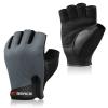 BEACE Weight Lifting Gym Gloves with Anti-Slip Leather Palm for Workout Exercise Training Fitness and Bodybuilding for Men & Women view 1