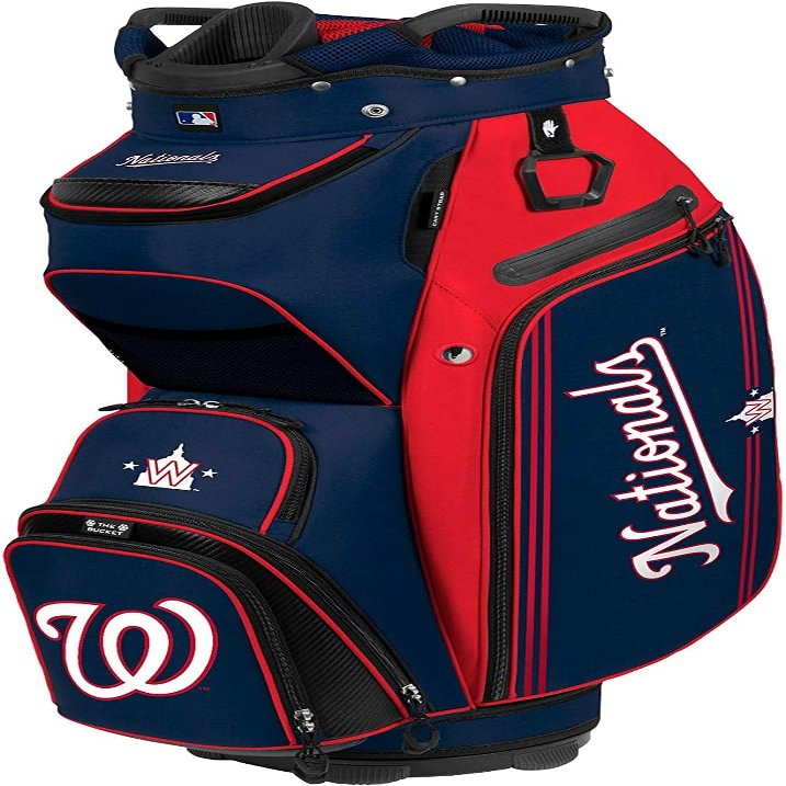 Washington Nationals Bucket III Cooler Cart Golf Bag