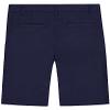 Izod Big Girls School Uniform Skinny Bermuda Twill Short, Navy, 14 view 2
