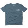 0084. American Flag Thin Blue Line Police Lives Matter Support Patriotic NY Sheriff for Men T Shirt (Indigo Medium) view 2