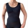 Bioflect Compression Vest Tank Top - with Bioactive Fibers and Raised Massaging Knit - for Binding, Support and Comfort (Black, S/M) view 1