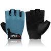 BEACE Weight Lifting Gym Gloves with Anti-Slip Leather Palm for Workout Exercise Training Fitness and Bodybuilding for Men & Women view 1